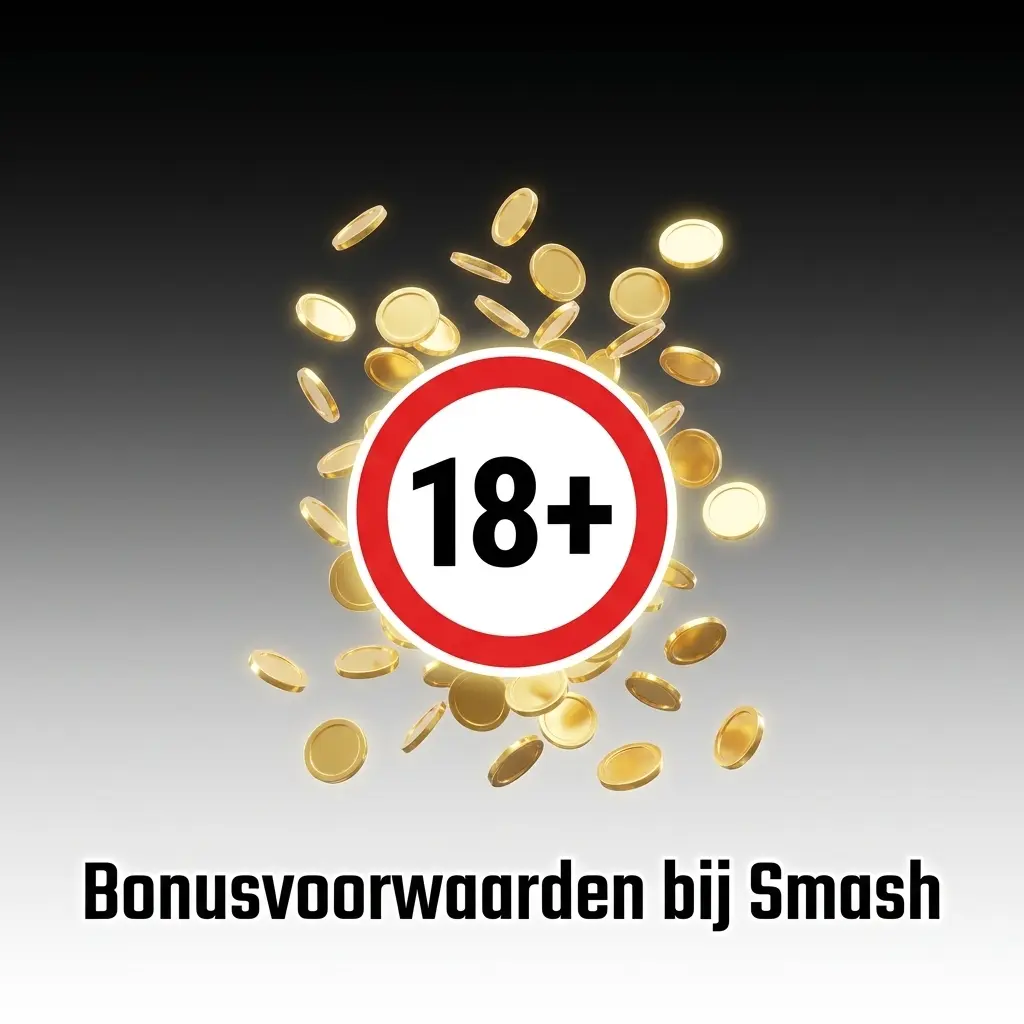 Overzicht van bonusvoorwaarden bij Smash casino met inzetvereisten en geldigheidsperiodes voor nieuwe spelers