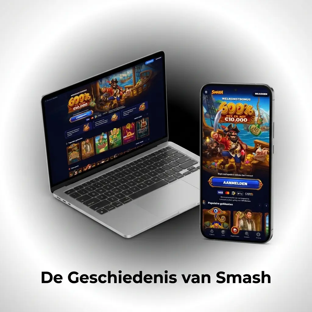 Geschiedenis van Smash online gokplatform opgericht in 2020 met Curaçao eGaming-licentie en sportwebdenschappen
