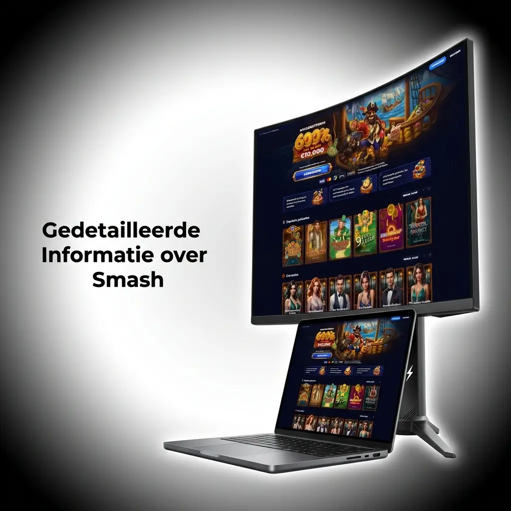Smash online gokplatform voor Nederlandse spelers met sportweddenschappen, casinogames en mobiele toegankelijkheid