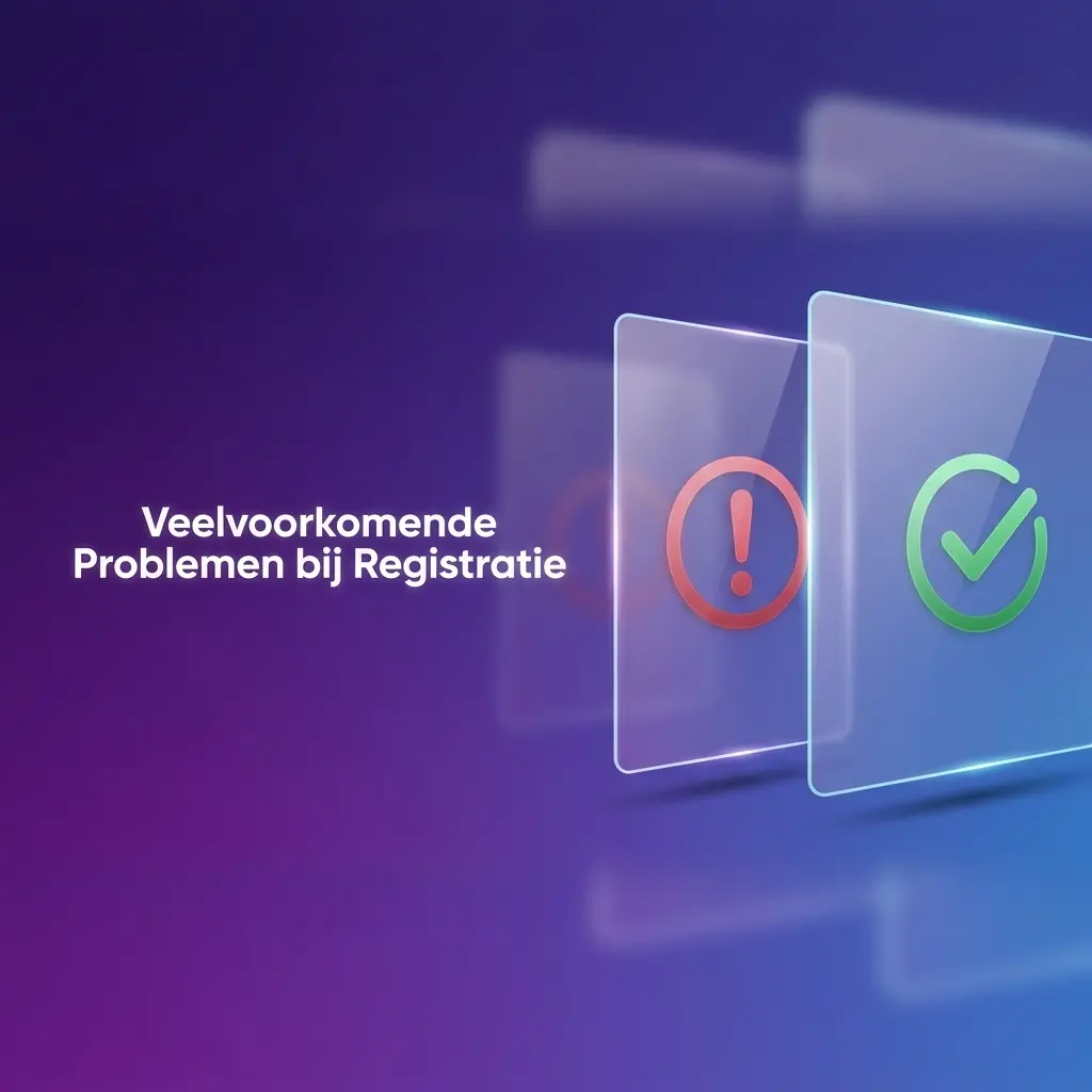 Veelvoorkomende registratieproblemen en oplossingen: e-mail, formulier, verificatie, iDEAL en geblokkeerd account.