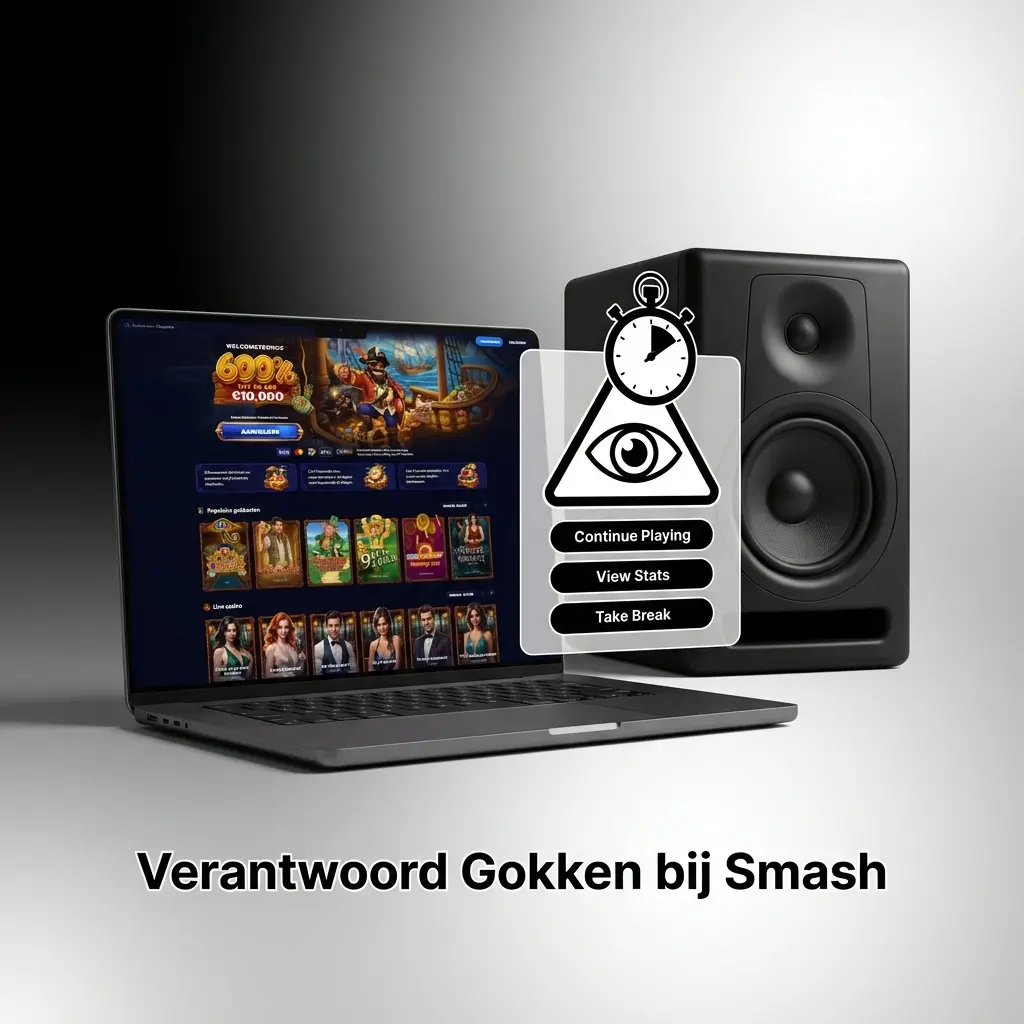 Verantwoord gokken bij Smash: budgetbeheer, zelfuitsluiting en SSL-beveiliging voor veilig speelplezier.