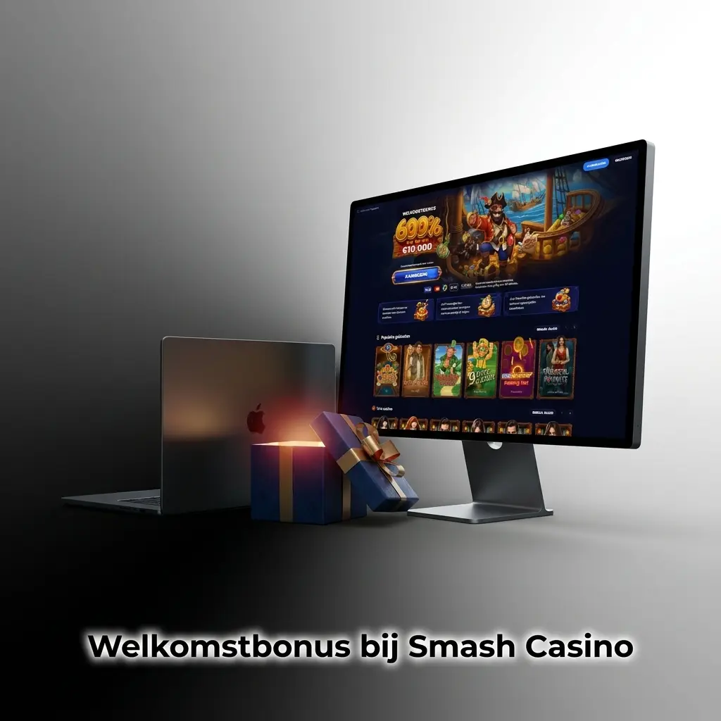 Smash Casino welkomstbonus van 600% tot €10.000 op gokkasten voor nieuwe spelers