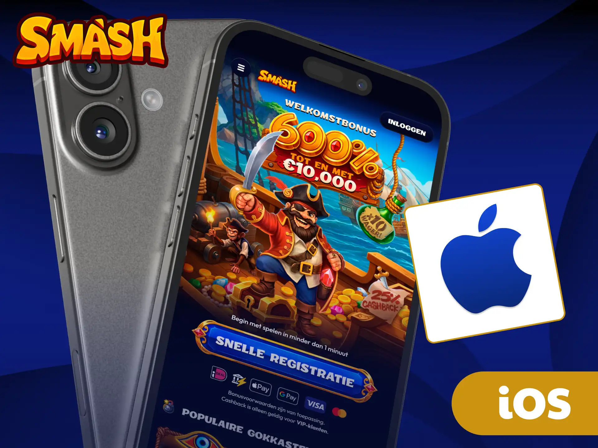 Voeg de handige webapplicatie toe aan uw Apple-scherm via Smash.